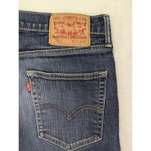 Levi’s 511 Slim Fit Jeans Men’s 31Wx32L Blue Dark Wash Stretch Denim